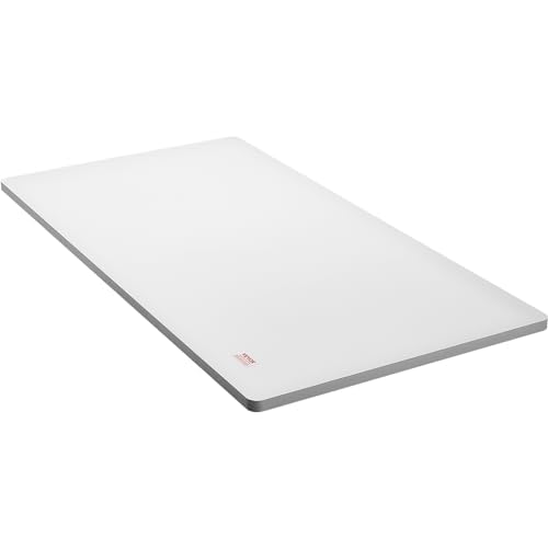 White 55" x 28" x 1" Solid Particle Board Desk Top L5813