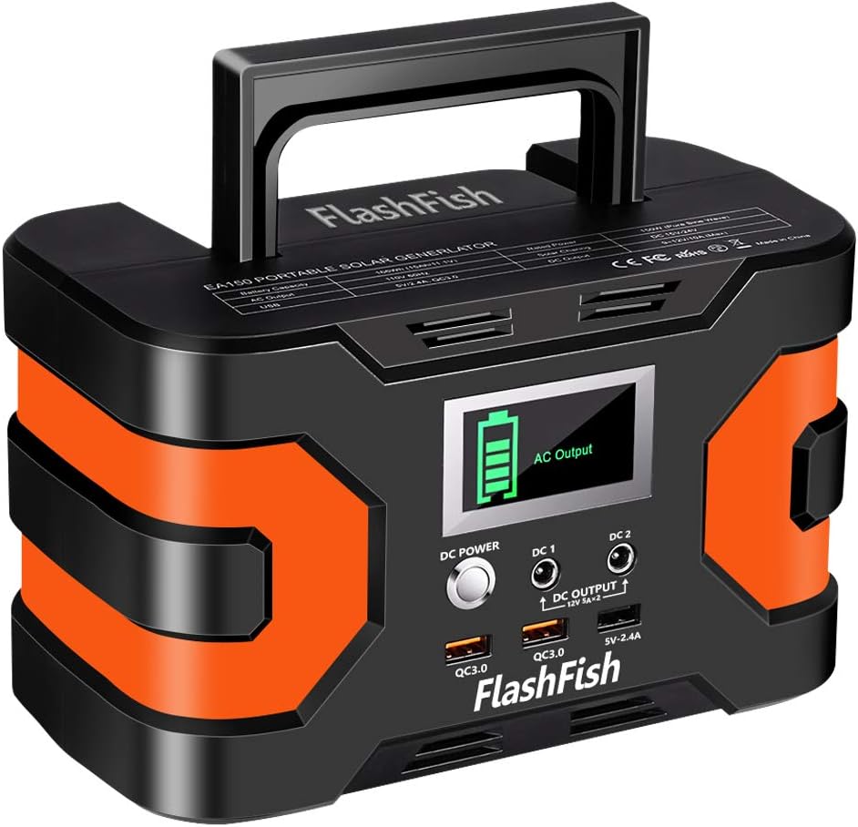 200W Peak Power Station 166Wh 45000mAh 110V 150W Lithium Battery Pack L838927