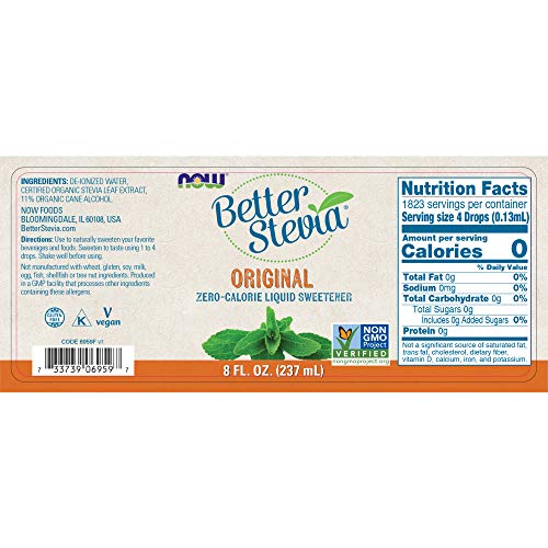 Zero-Calorie Liquid Sweetener, 16-Ounce K92719