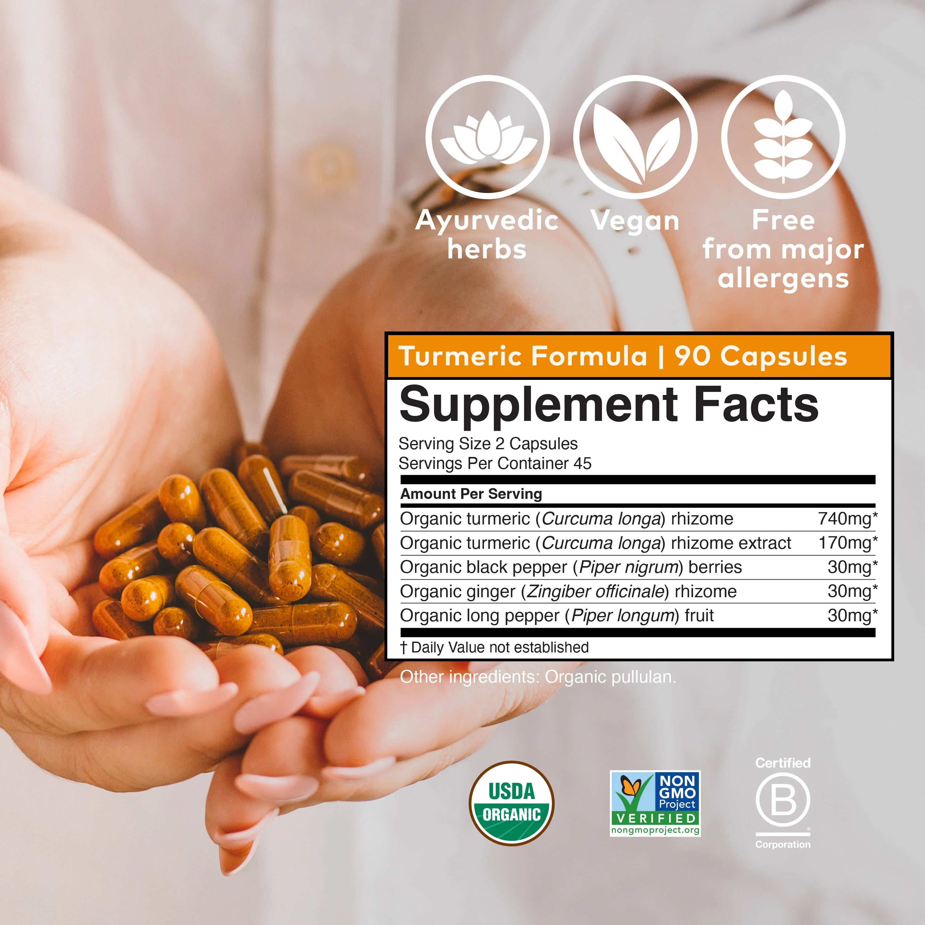 Turmeric Formula Herbal Supplement T6433