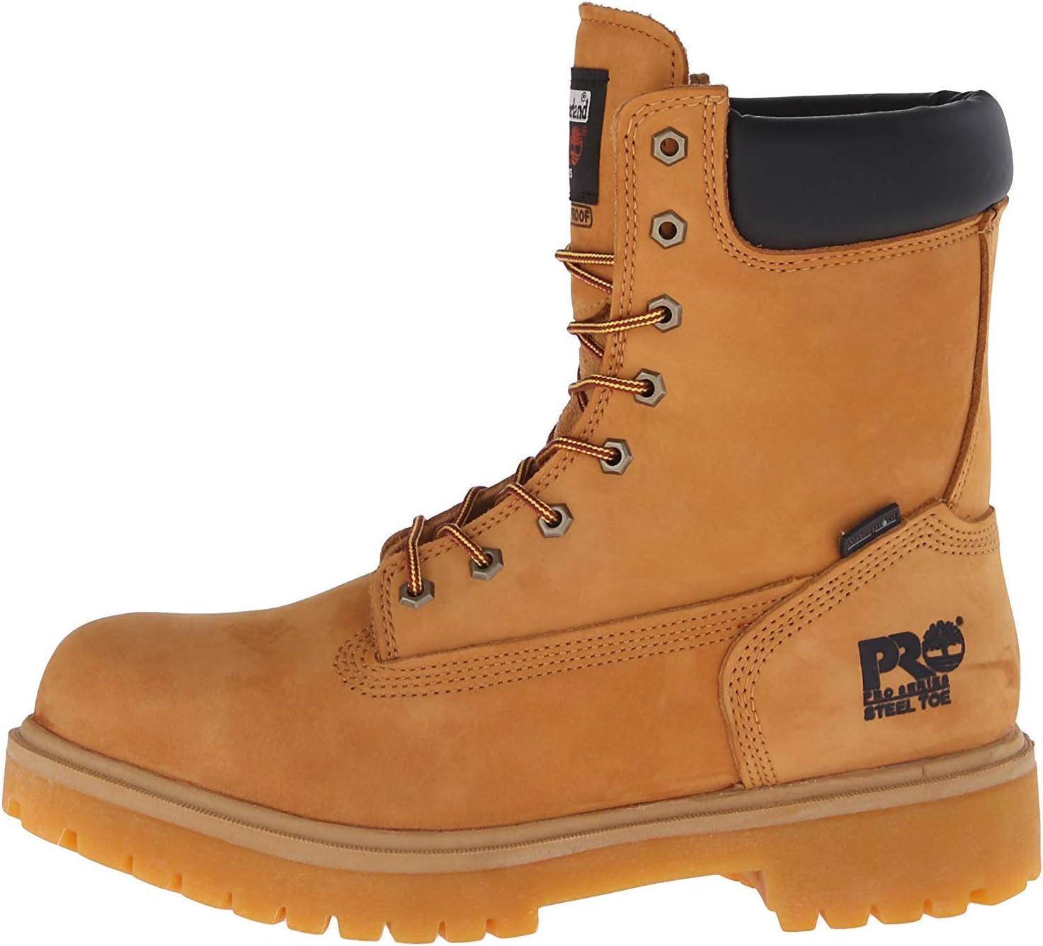 Wheat Nubuck 8 Inch Work Boots G676