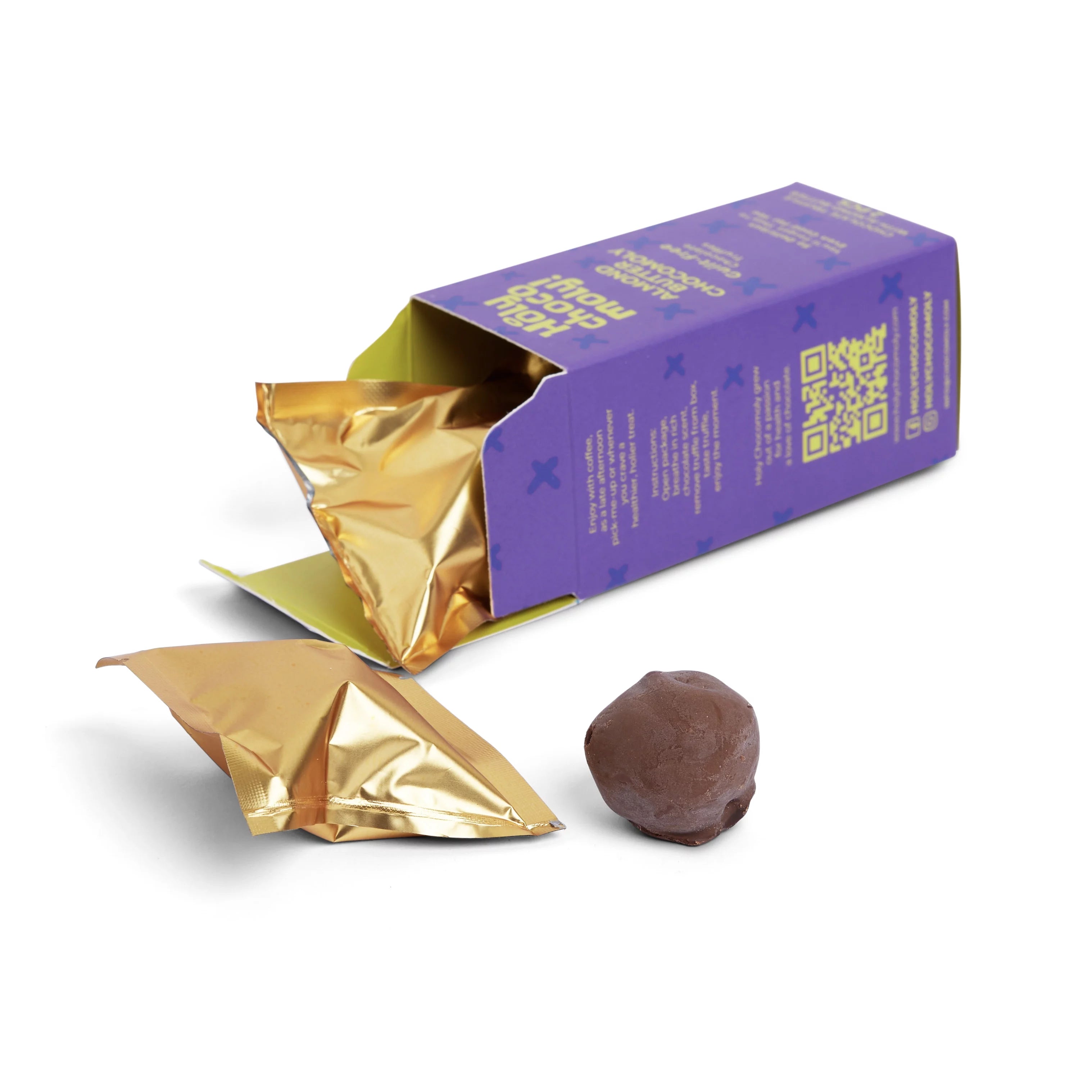 4 Pack Almond Butter Chocolate Truffles, 16 Count B882