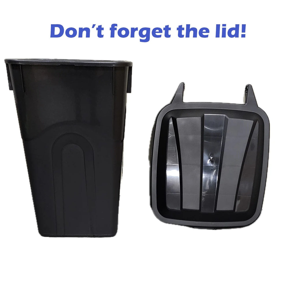 45 Gallon Wheeled Heavy Duty Plastic Garbage Can P21613