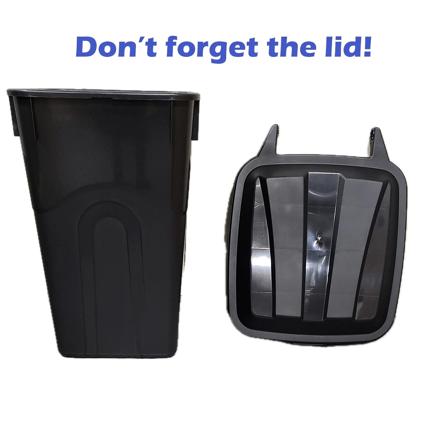 45 Gallon Wheeled Heavy Duty Plastic Garbage Can P21613