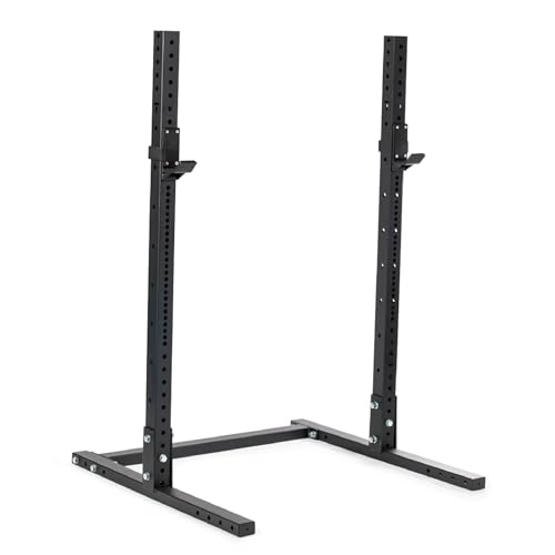 72-inch Squat Stand with 1,000 LB Capacity and Reinforced J-Hooks O38926
