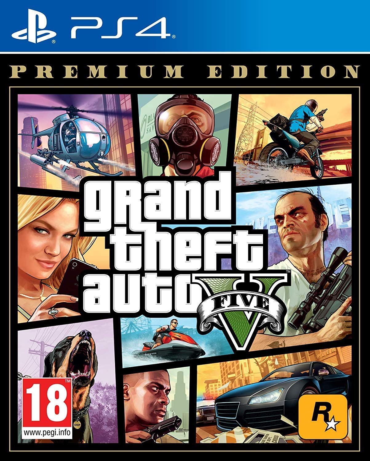 Grand Theft Auto V - Premium Online Edition (PS4) U163928
