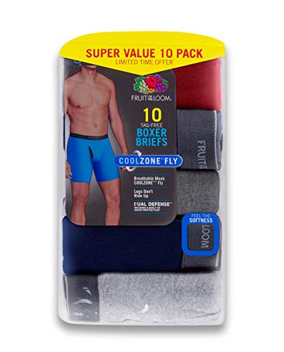Coolzone Fly Boxer Briefs 10 Pack H70883