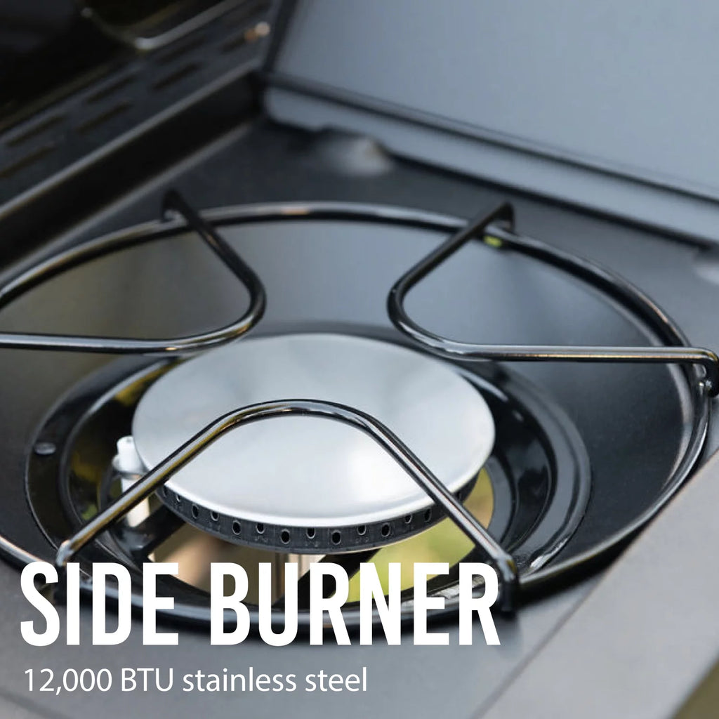 5-Burner Propane Gas Grill with Side Burner W997