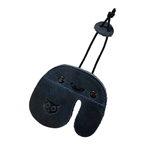 Full Grain Leather Finger Tab U9584