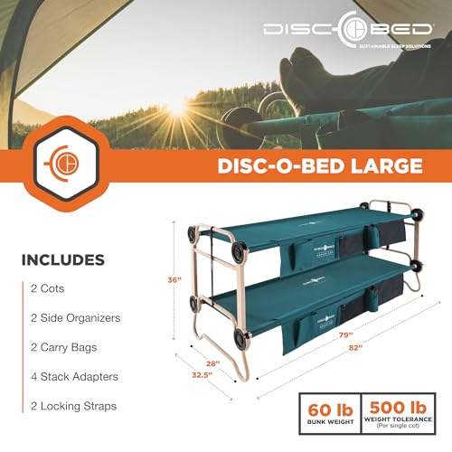 Large Bed with 2 Side Organizers A638