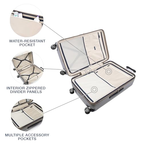 Compact Carry on 20-Inch Hard Shell Polycarbonate Suitcase H1766