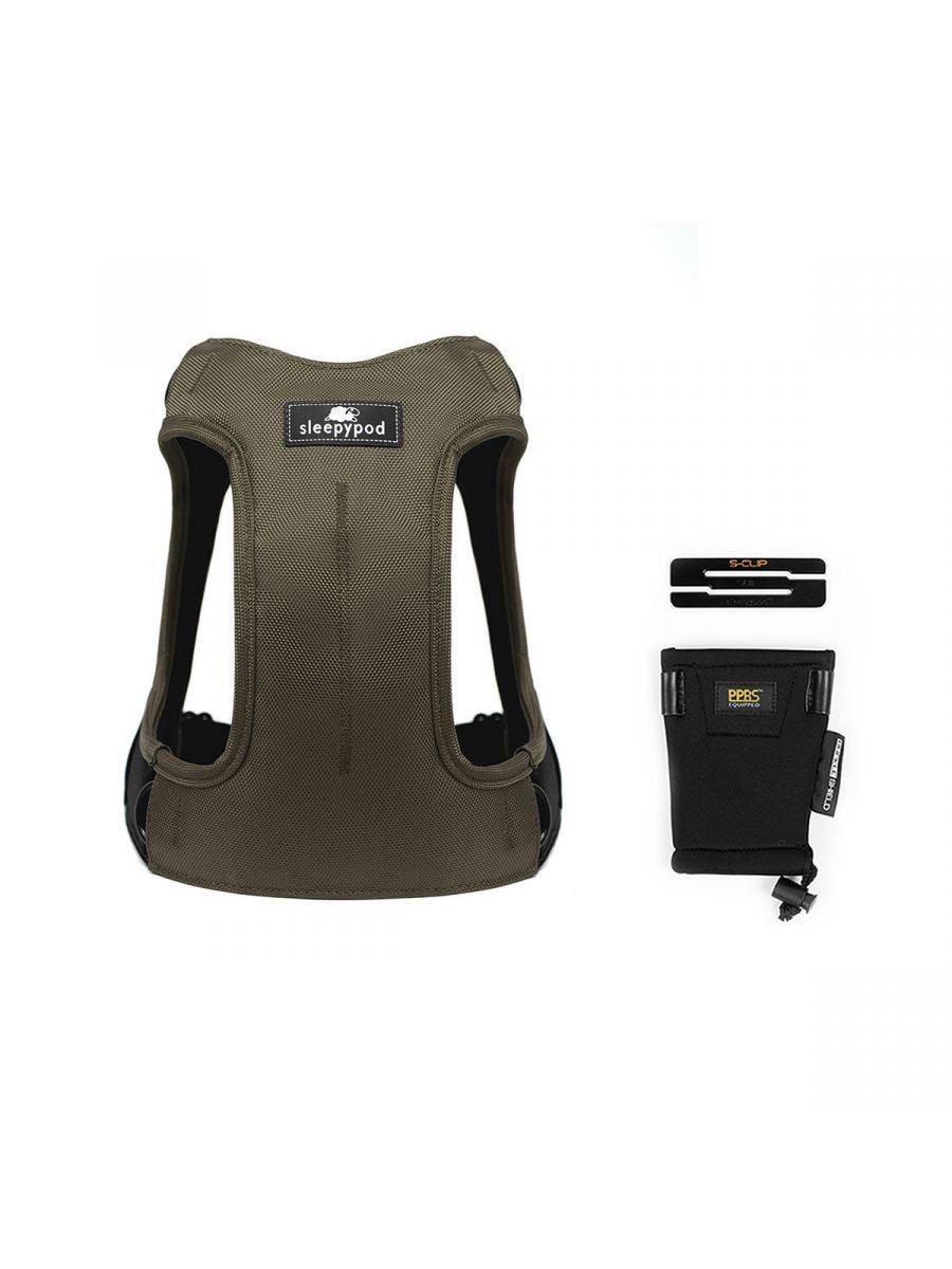 Small Olive Dog Car Harness G3352