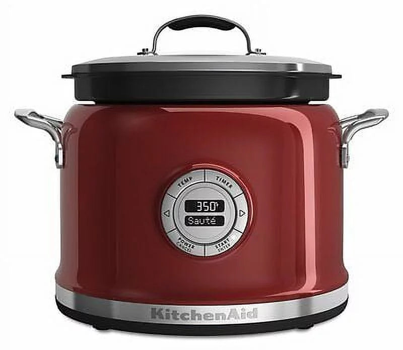 4-Qt All-in-One Multi-Cooker Candy Apple Red K167739