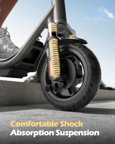 300W Electric Scooter with 7.5AH Battery, 15.5 mph Speed, 11 Miles Range, 8in Solid Tires M824815