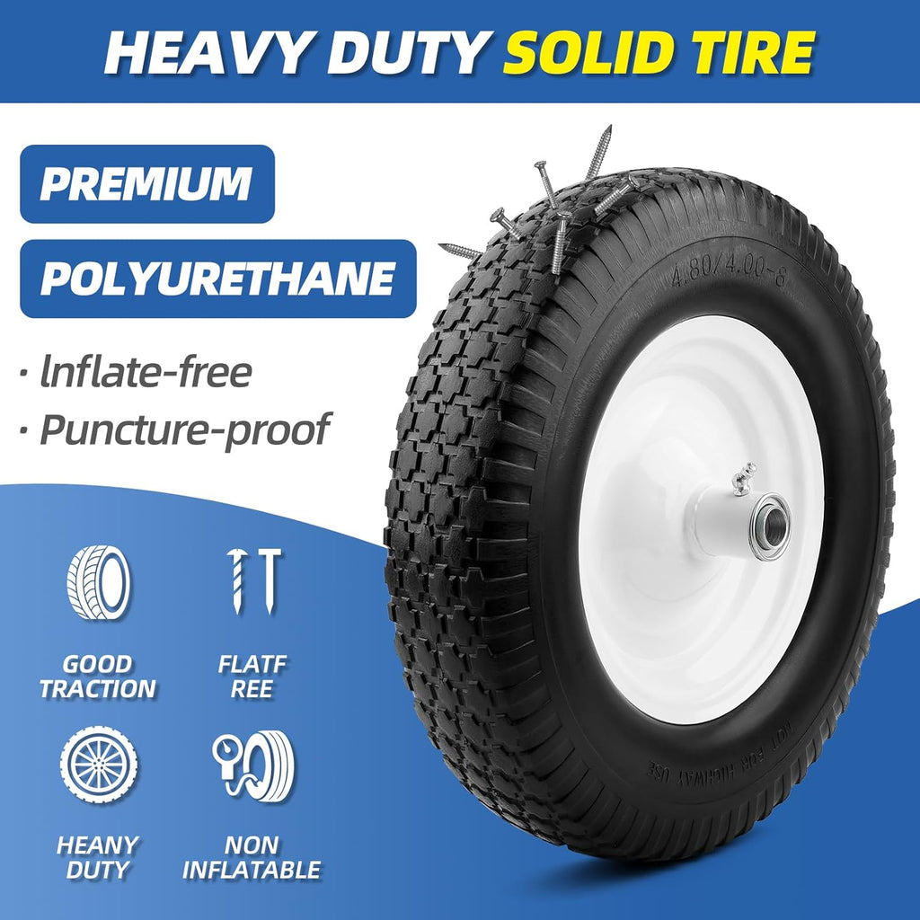 Flat Free Wheelbarrow Tire A9785