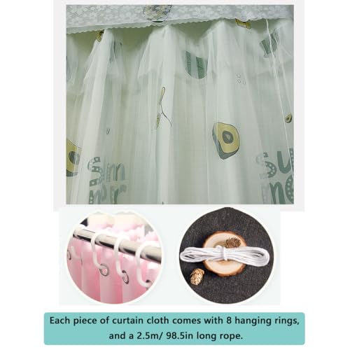 Blackout Bed Canopy Curtain D40993