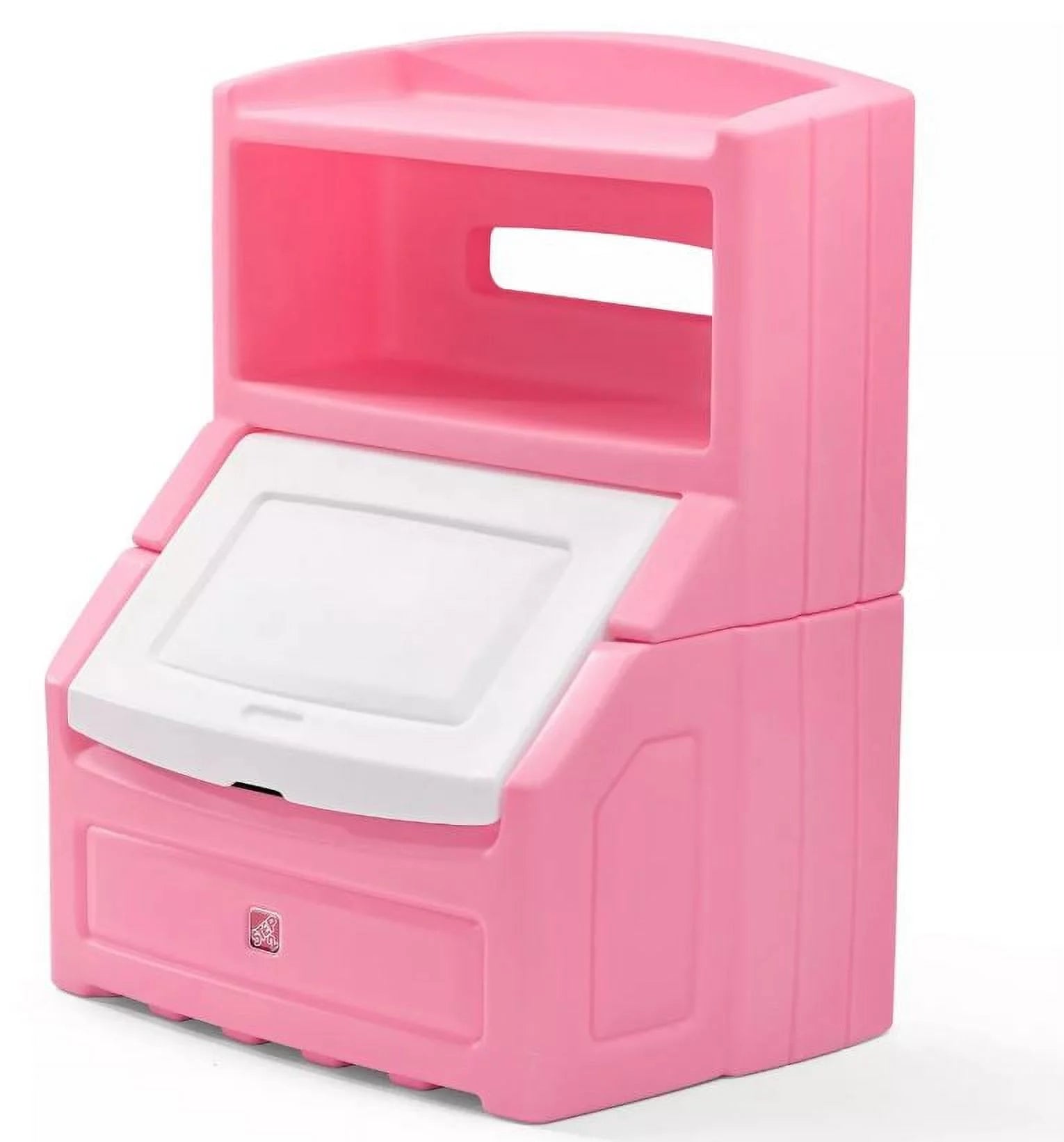 38"H Pink Plastic Toy Organizer K63737