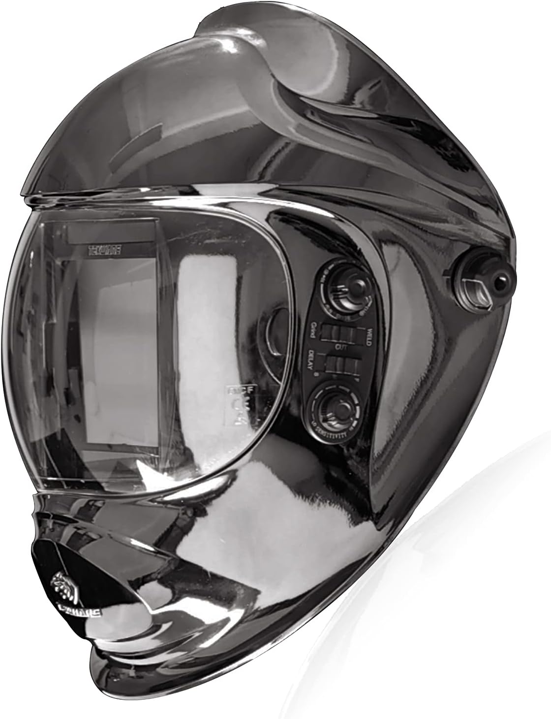 Large Viewing True Color Solar Powered Auto Darkening Welding Helmet 4 Arc Sensor Wide Shade Range 4/5-9/9-13 Welder Mask K293525