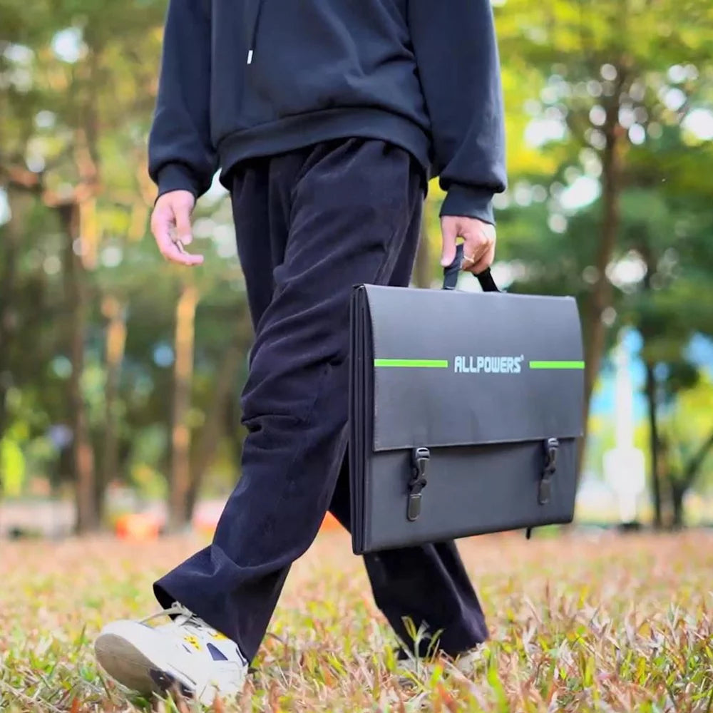 700W 606Wh Portable Power Station with 140W Foldable Solar Panel J174390