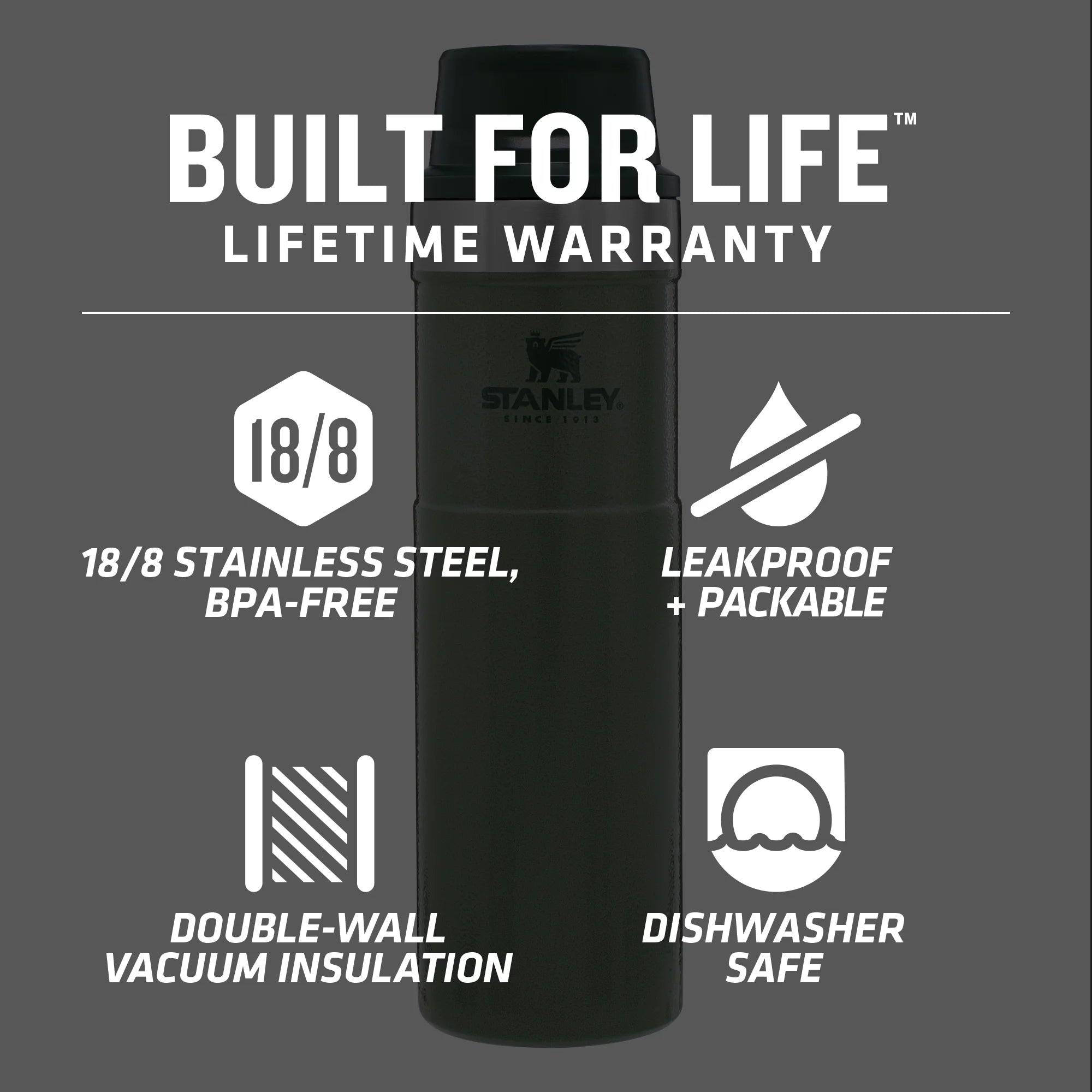 Stanley Classic Trigger-Action Travel Mug U97105