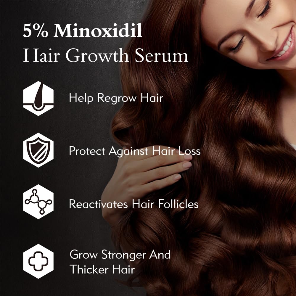5% Minoxidil Hair Growth Serum Oil 2.11oz Z162421