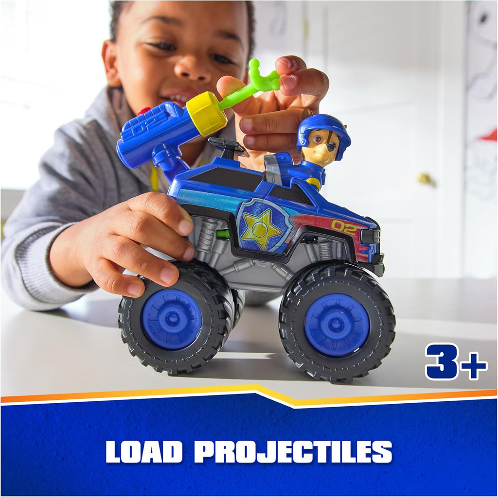 Chase’s Cruiser Toy Truck with Projectile Launcher and Action Figure Q751