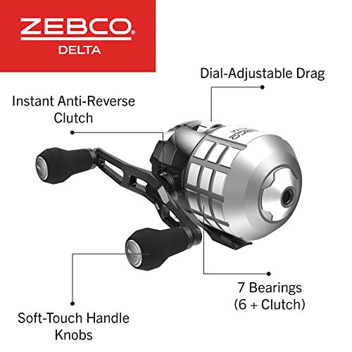 Zebco Delta Spincast Fishing Reel P6092