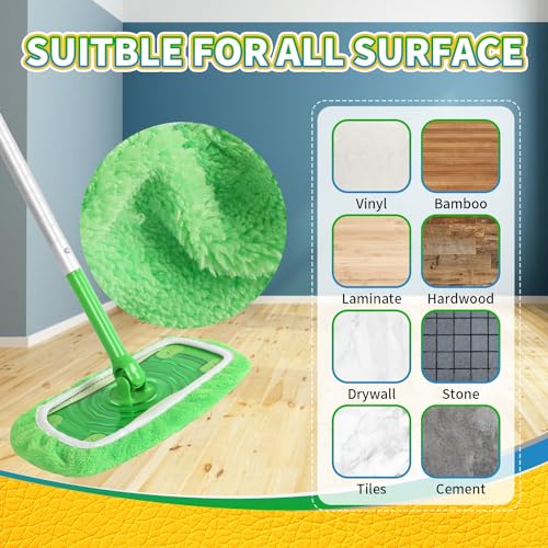 3 Pack Reusable Wet and Dry Mop Pads D64617