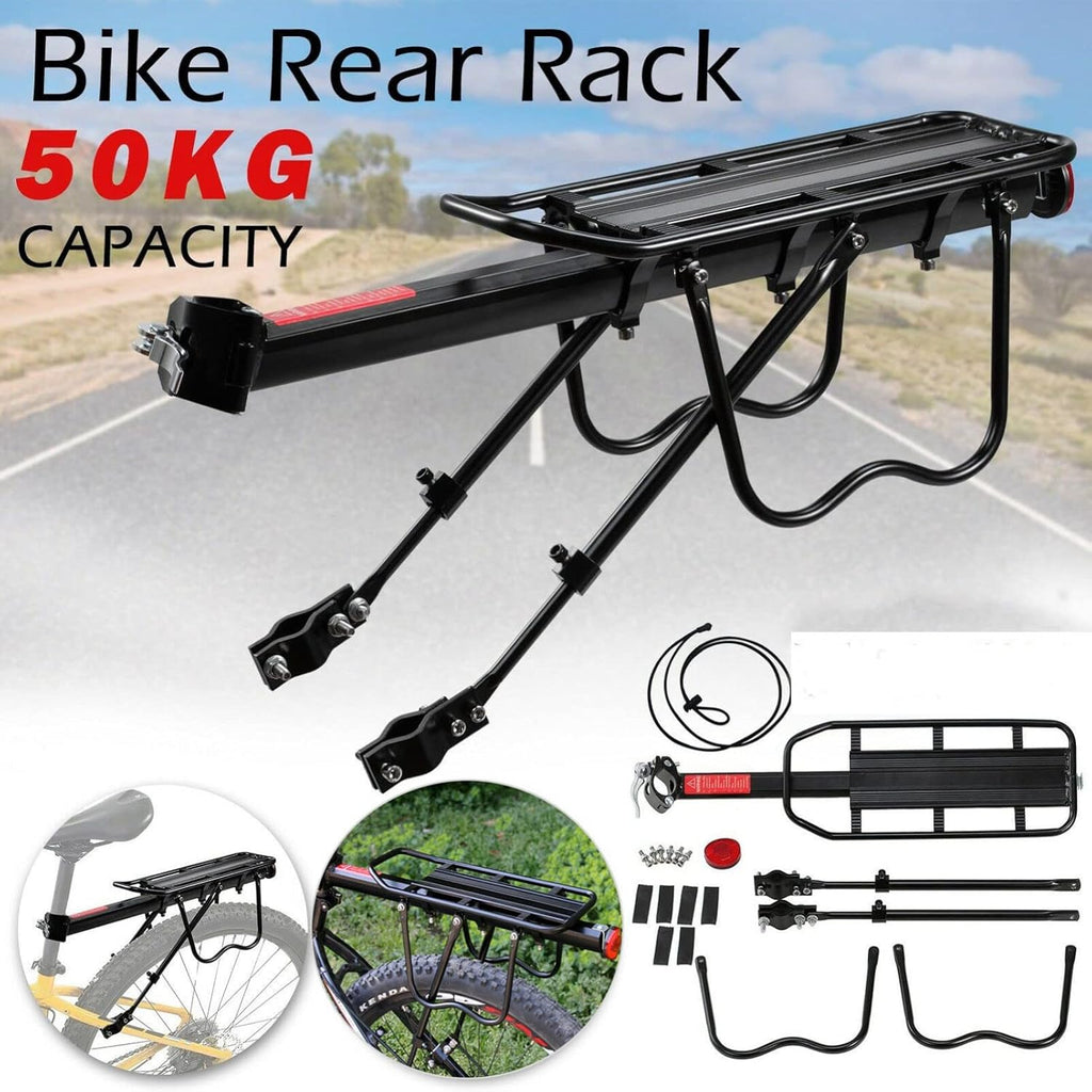 Retractable Quick Release Adjustable Alloy Bicycle Cargo Rack G5917