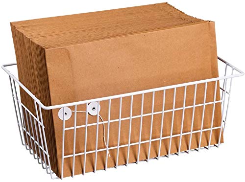 17.5" 2Packs Wire Metal Freezer Organizer Bins S981