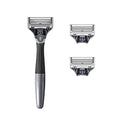 Mens Razor and 3 Razor Blade Refills (Ocean Blue) X566