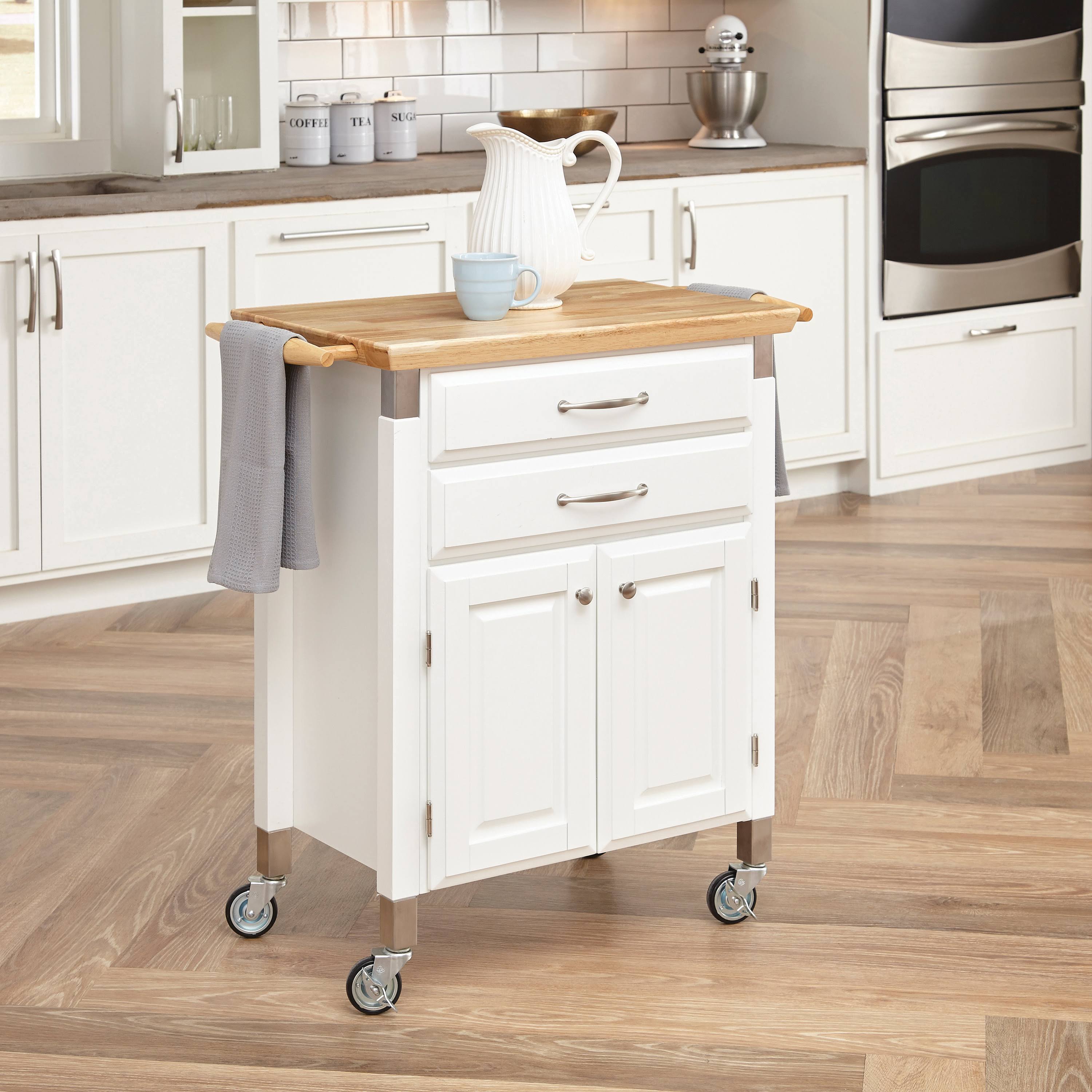 White Kitchen Cart O99133