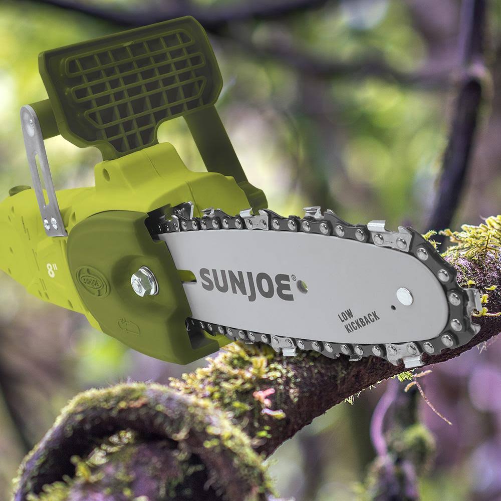 8-Inch 8.0 Amp 2-in-1 Convertible Pole Chain Saw O7298