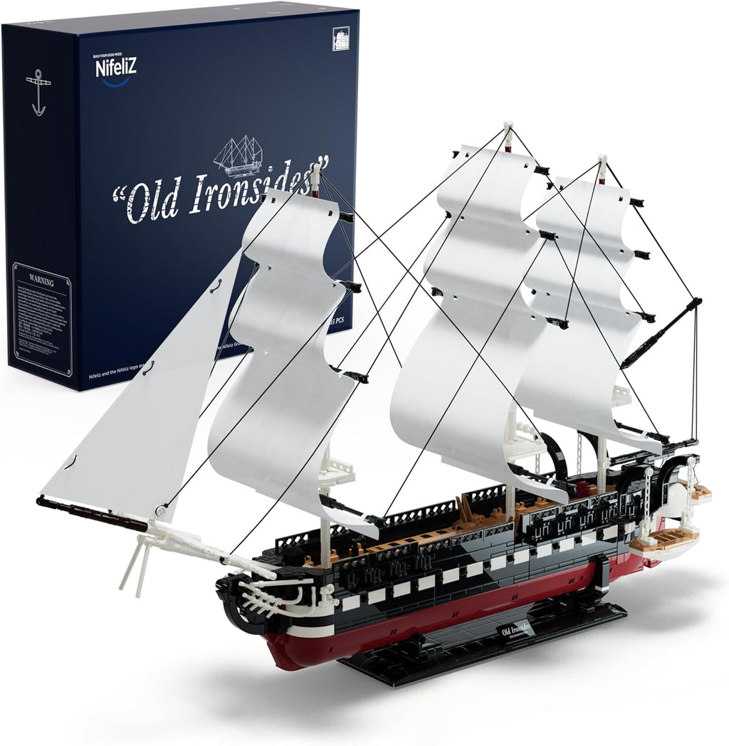 1603 PCS Navy Ship Building Set W980898