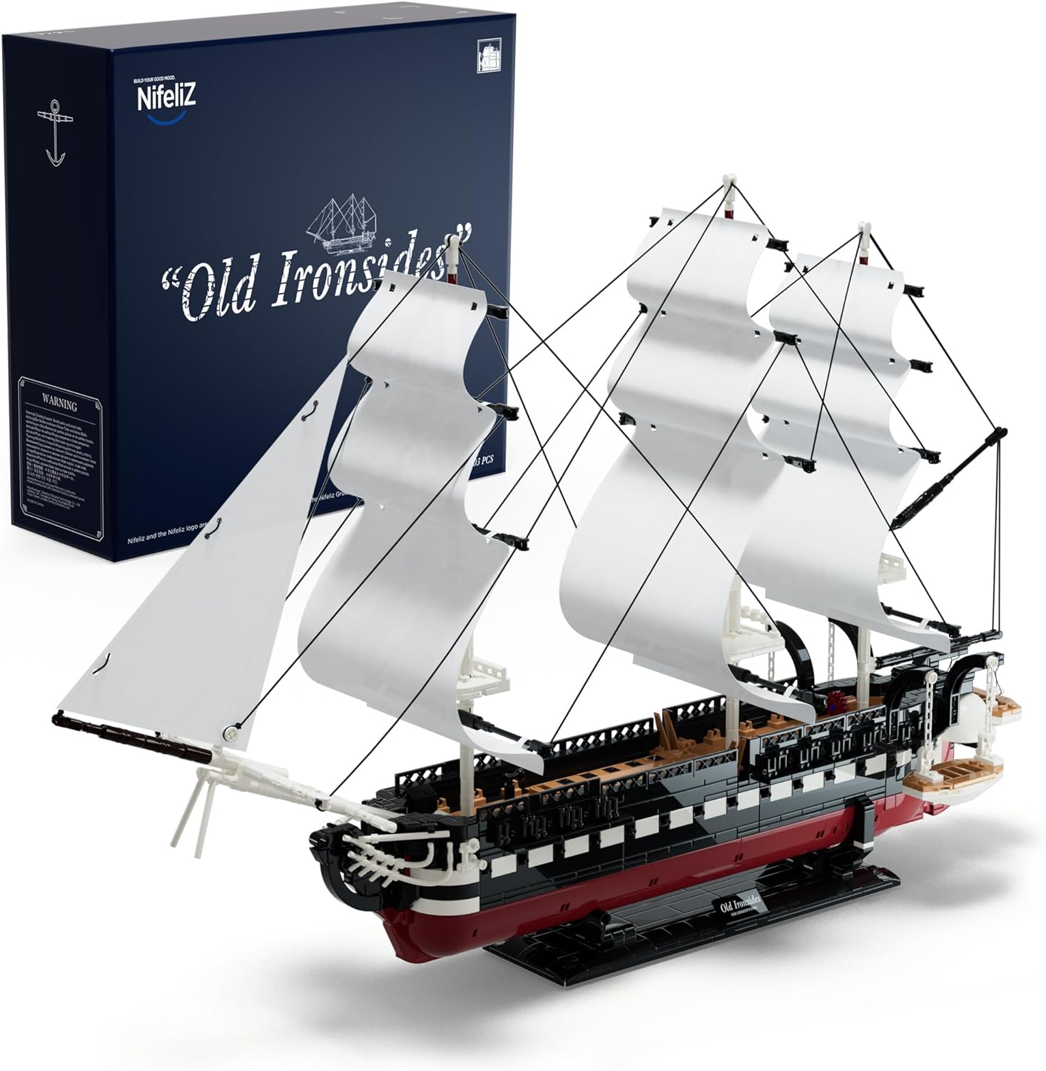 1603 PCS Navy Ship Building Set W980898