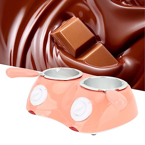 Mini Electric Fondue Pot Kit with Double Melting Pot G705