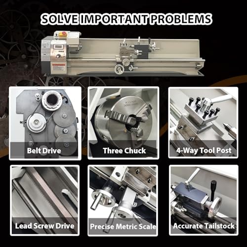 8''x39'' Benchtop Metal Lathe Q6092
