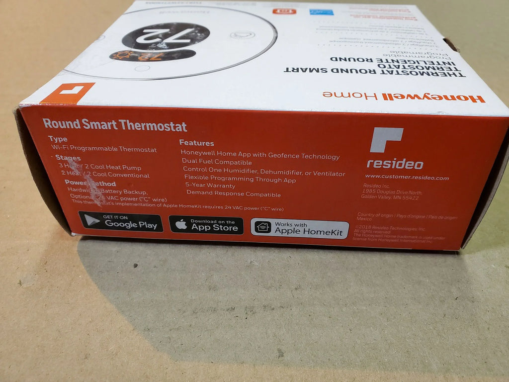 SMART ROUND WIFI PROGRAMMABLE THERMOSTAT A432227