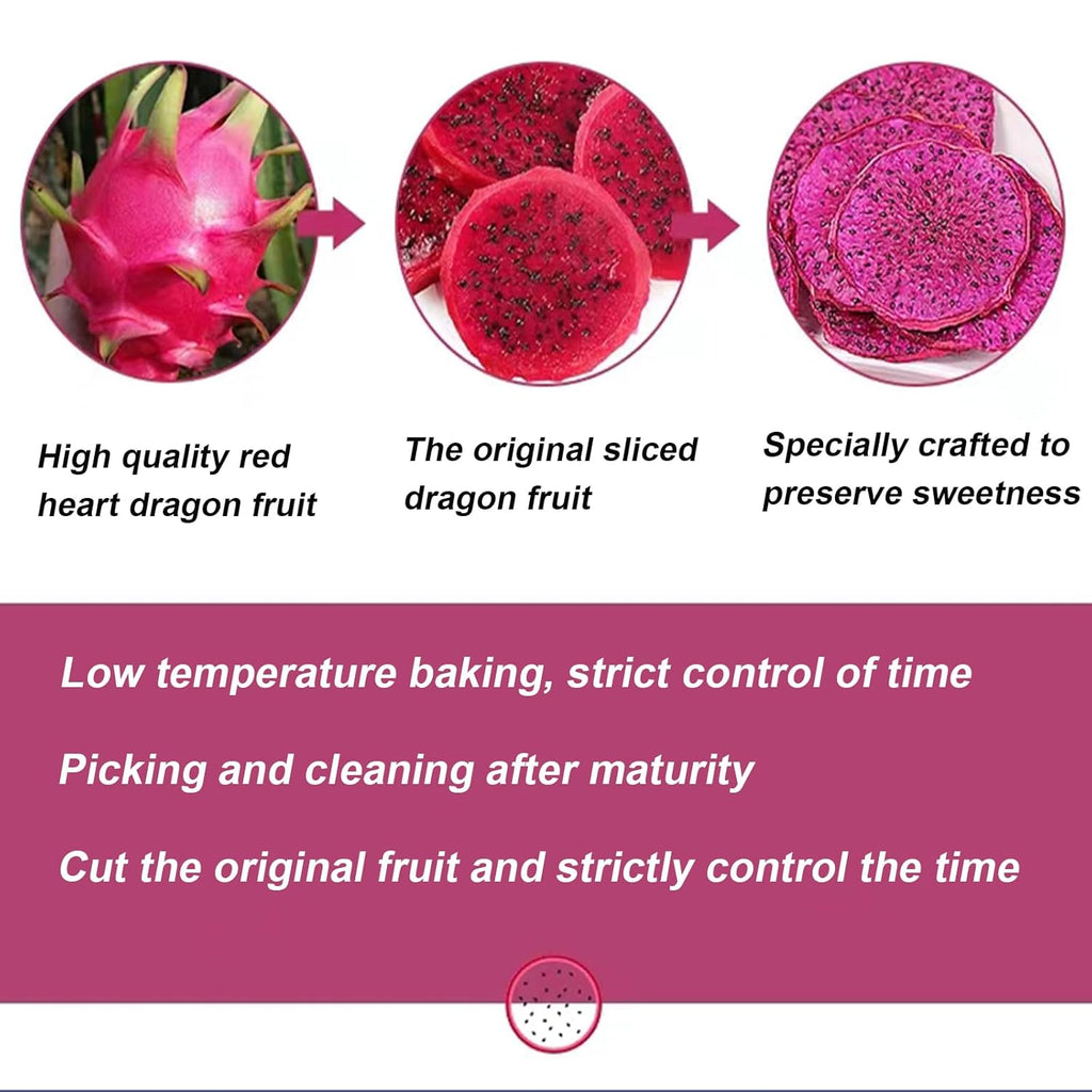 Dried Dragon Fruit Slices 200g T4401