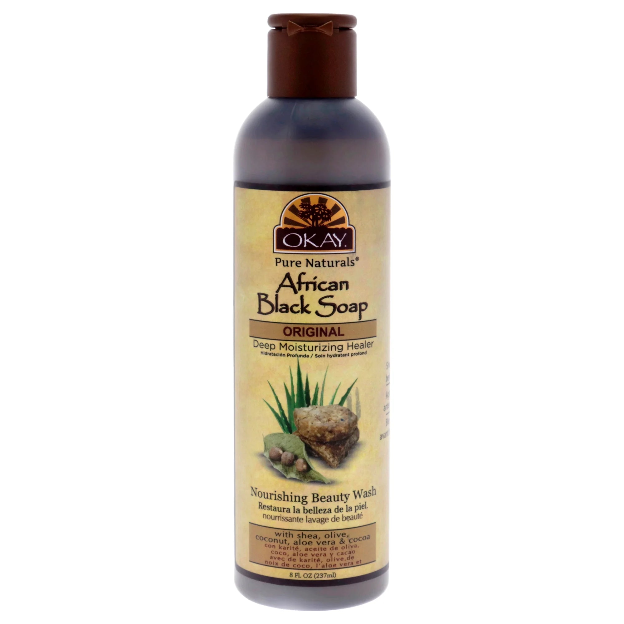 8 oz African Black Liquid Soap C554591