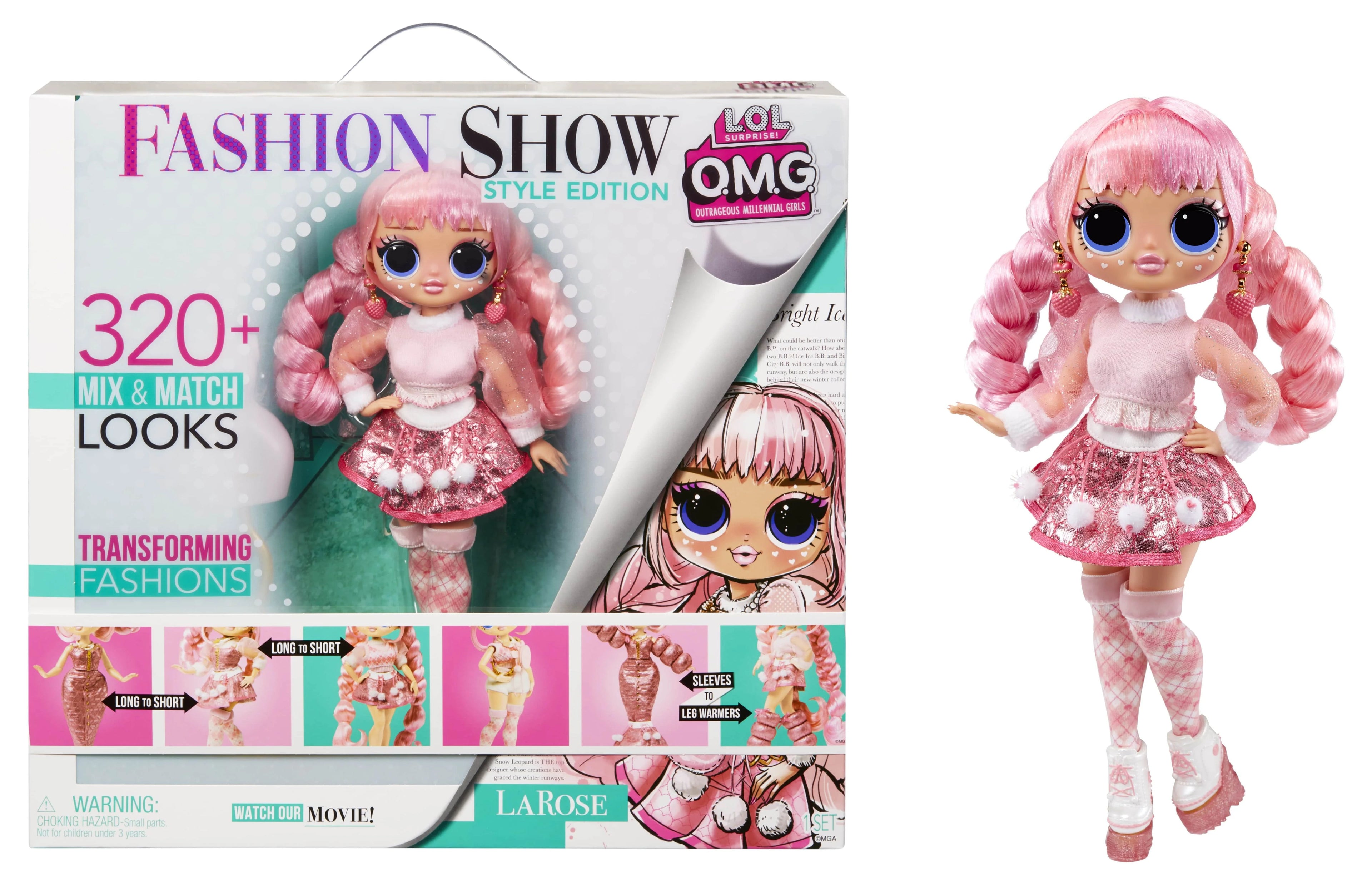 Fashion Doll with 320+ Fashion Looks P747923