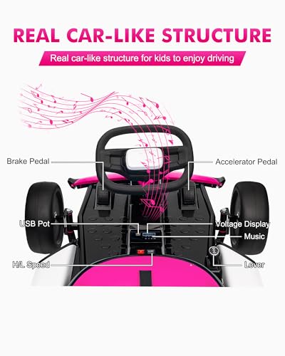 Red Electric Drift Go Kart H363783