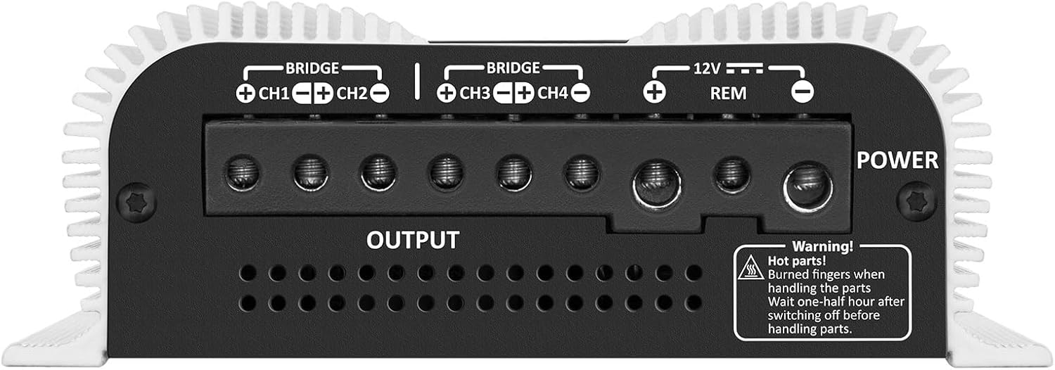 Compact 4 Channels 440 Watts Amplifier J740633