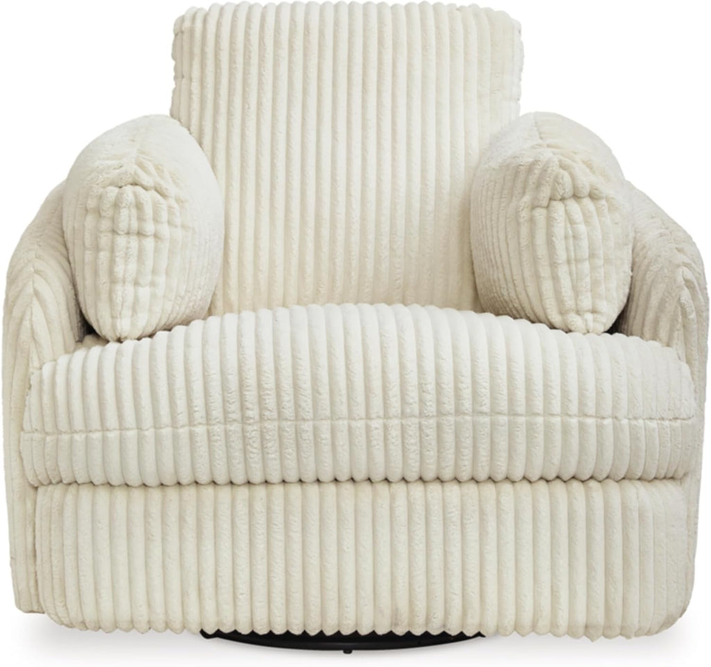 White Swivel Glider Recliner Y70612
