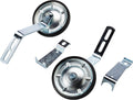 Bicycle Training Wheels 16 to 20-Inch Silver U1197