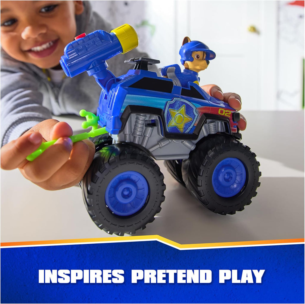 Chase’s Cruiser Toy Truck with Projectile Launcher and Action Figure Q751