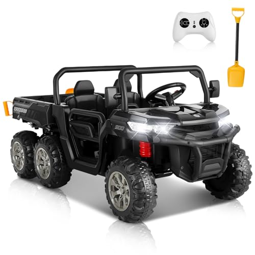 Blue 6x6 24V Kids UTV with Dump Bed Z84409