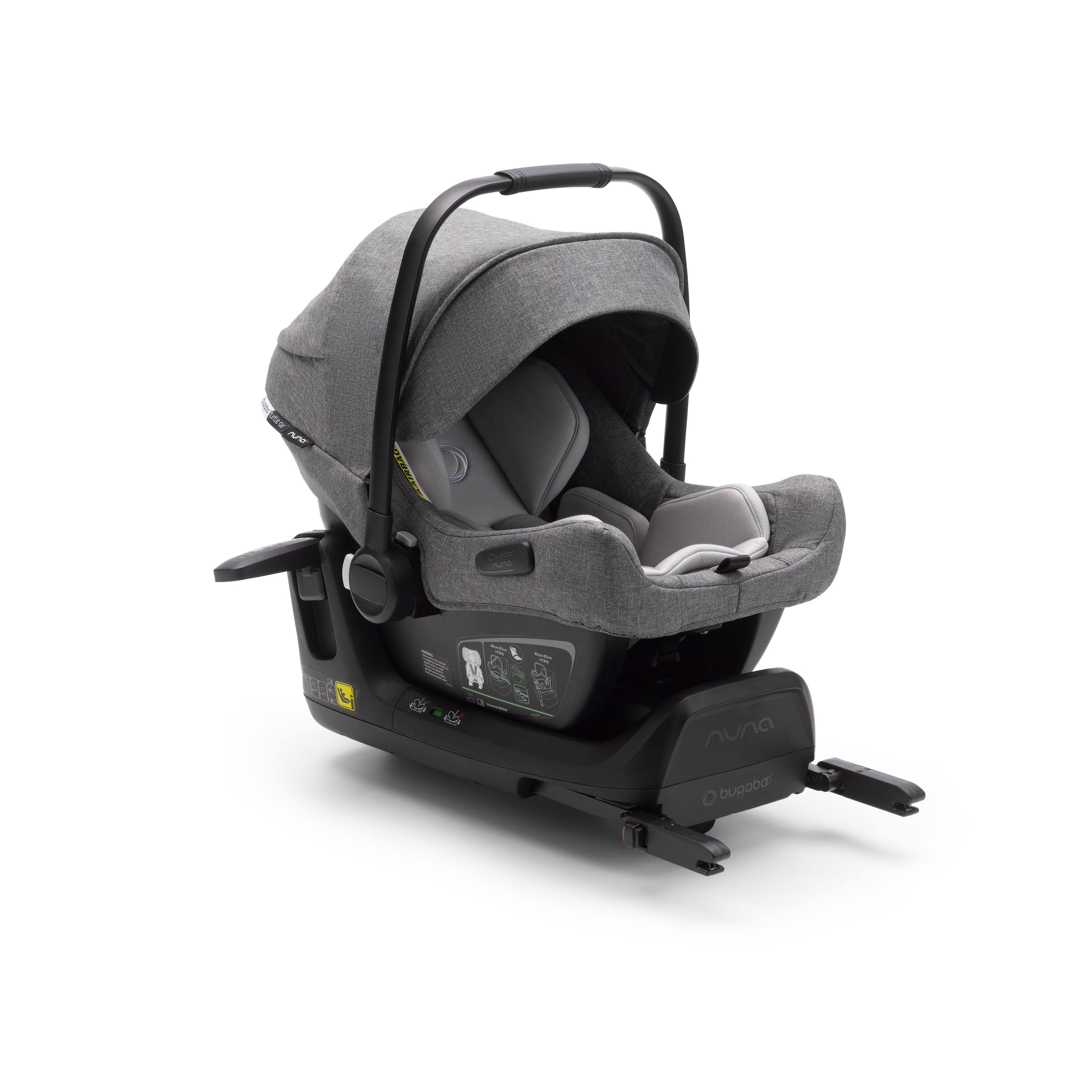 Grey Car Seat with Base N6695