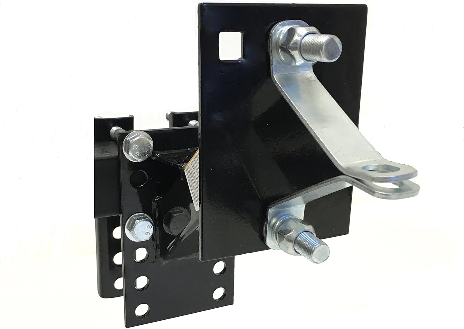 Powder Coat Black Trailer Spare Carrier with Tire Locking Bracket V30195