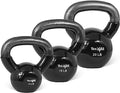 Vinyl Coated Kettlebell Weight Set S7372
